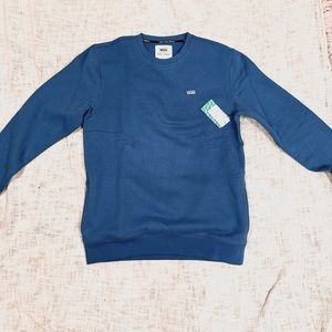 MIDNIGHT BLUE VANS CREW SWEATSHIRT Large but fits like Extra Large😁